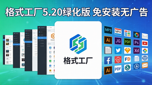 格式工厂 5.20 绿化版｜全能格式转换神器，免安装、无广告、全功能解锁-好资源