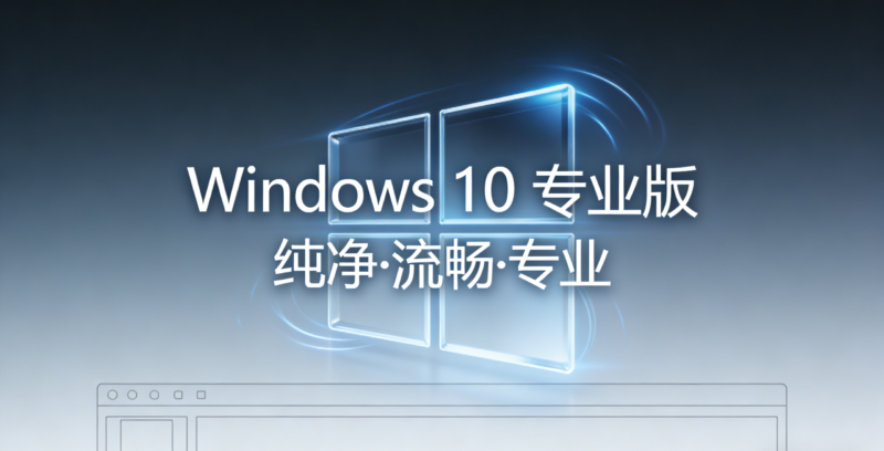 Windows 10 专业版 | 纯净无捆绑・稳定流畅・办公娱乐全能系统-好资源