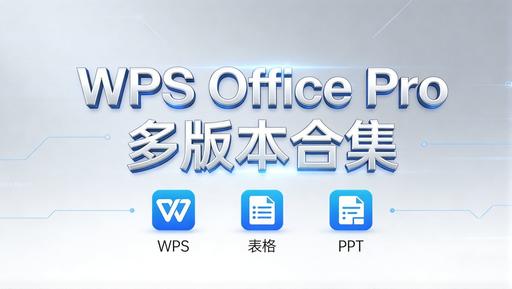WPS Office Pro 多版本合集（v13.37.6/v13.32.0/v13.28.11/v13.28.0）｜安卓专业版直装，解锁会员全功能-好资源