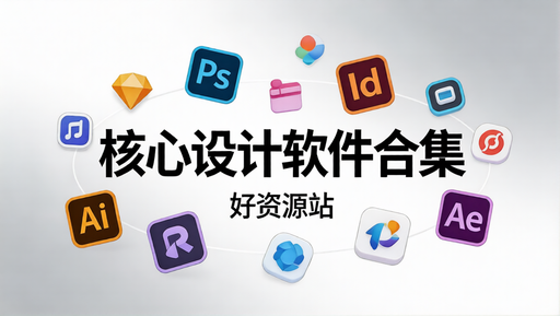 核心设计软件合集：一站式解锁全流程创作力-好资源